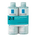 Мицеллярная вода, La Roche-Posay (Ля Рош-Позе) 400 мл 2 шт Эфаклар ультра для жирной и проблемной кожи +Бонус 2 по цене 1