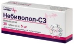 Небиволол-СЗ, таблетки 5 мг 28 шт