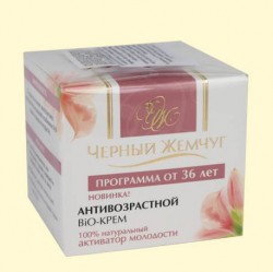 Крем для лица Черный жемчуг Программа 36-45 лет Био антивозрастной 50 мл