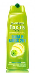 Шампунь Garnier Фруктис Сила и блеск 2 в 1 укрепляющий для нормальных волос 250 мл