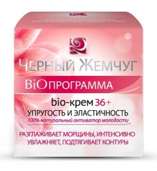 Крем для лица Черный жемчуг Программа от 36 лет Био упругость и эластичность 50 мл