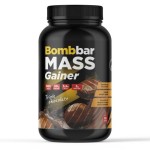 Гейнер, Bombbar (Бомббар) 1000 г тройной шоколад банка