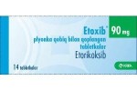Этоксиб, таблетки покрытые пленочной оболочкой 90 мг 14 шт