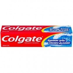 Зубная паста, Colgate (Колгейт) 100 мл крепкие зубы свежее дыхание